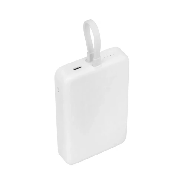 Аккумулятор внешний с встроенным кабелем Xiaomi 33W Magnetic Power Bank 10000mAh, белый